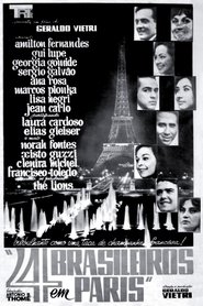 Poster Quatro Brasileiros em Paris