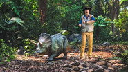 Andy and the Baby Triceratops