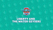 Liberty and the Water Geysers