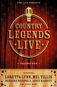 Poster Time-Life: Country Legends Live, Vol. 1