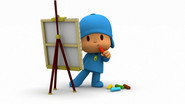 Painting with Pocoyo