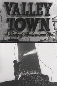 Poster Valley Town: A Study of Machines and Men