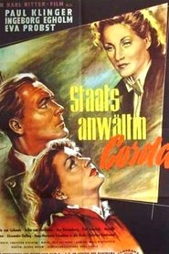 Poster Staatsanwältin Corda 1953