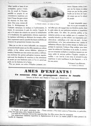 Poster Âmes d'enfants 1928