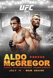 UFC 194: Aldo vs. McGregor постер