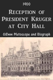 Poster Reception of President Kruger at City Hall 1900