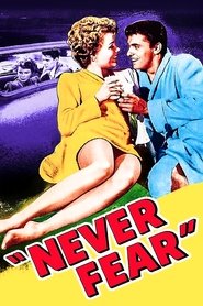 Poster Never Fear 1950
