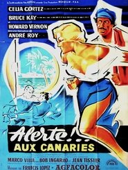 Poster Alert in the Canary Islands 1956