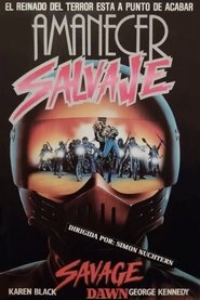 Amanecer salvaje poster