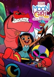 Marvel's Moon Girl and Devil Dinosaur постер