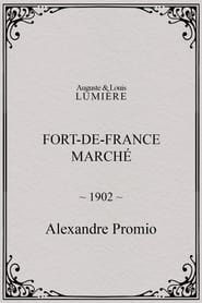 Poster Fort-de-France : marché