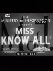 Poster Miss Knowall