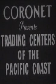 Poster Trading Centers of the Pacific Coast 1947