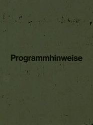 Poster Programmhinweise 1970