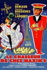 Poster Le Chasseur de chez Maxim's 1953