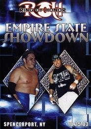 Poster ROH: Empire State Showdown 2003