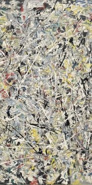 Poster Details of Pollock's White Light 2019