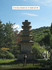 황폐한 사원에 걸린 달