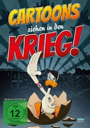 Poster Cartoons ziehen in den Krieg