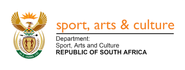 Logo for Department of Sports, Arts and Culture (South Africa)