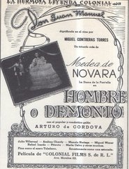 Poster Hombre o demonio 1940