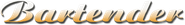 Bartender Logo