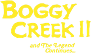 Boggy Creek II: And the Legend Continues Logo
