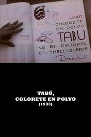 Poster Tabú Powder Blush commercial 1933