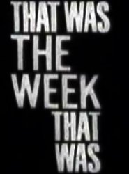 Poster That Was The Week That Was 1963