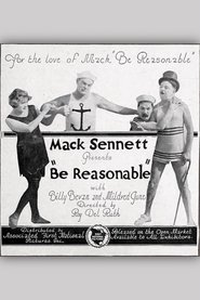 Poster Be Reasonable 1921
