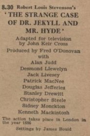 Affiche de The Strange Case of Dr. Jekyll and Mr. Hyde