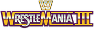 WWE WrestleMania III Logo