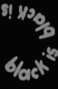 Poster Black Is 1965
