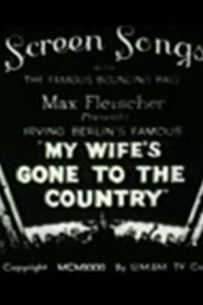 Poster My Wife's Gone to the Country 1931