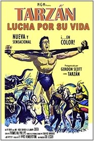 Tarzán lucha por su vida poster