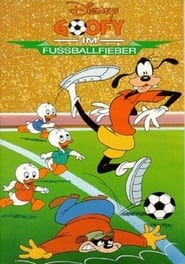 Poster Goofy im Fussballfieber