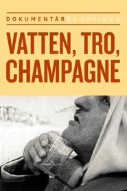 Poster Vatten, tro, champagne 1965