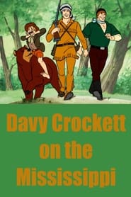 Poster Davy Crockett on the Mississippi