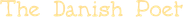 The Danish Poet Logo