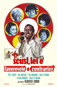 Poster Scusi, lei è favorevole o contrario?