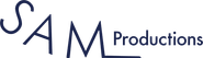 Logo for SAM Productions Logo for SAM Productions