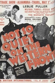 Poster Not So Quiet on the Western Front