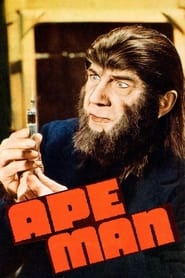 Poster The Ape Man 1943