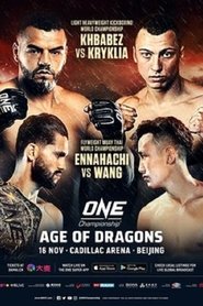 Poster ONE Championship 103: Age of Dragons 2019