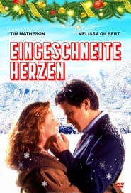 Poster Eingeschneite Herzen