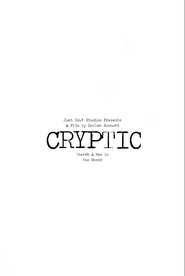 Poster Declan Sennott’s CRYPTIC 2024