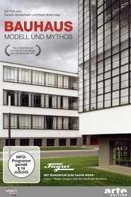 Poster Bauhaus - Modell und Mythos 1998