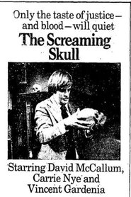 Poster The Screaming Skull 1973