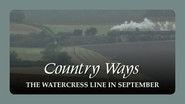 The Watercress Line in September