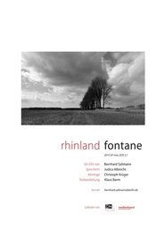 Poster Rhinland. Fontane 2018